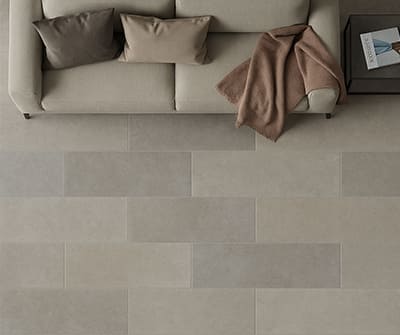 Wohnzimmer Fliesenverlegung | M. Elias Bau